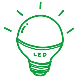 led